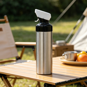 กระป๋องออกซิเจนบริสุทธิ์แบบพกพาสำหรับการพ่นยาทางการแพทย์ พร้อมหน้ากาก  สามารถปรับแต่งการพิมพ์ได้ - Product Image 4