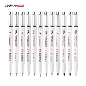 Di alta qualità impermeabile <span class=keywords><strong>12</strong></span> linee di punta Set artista penna G-0990T penna da disegno - Product Image 1