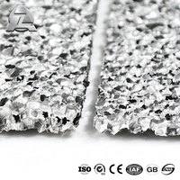 Panneau en aluminium poreux de forme personnalisée à cellules ouvertes en mousse métallique