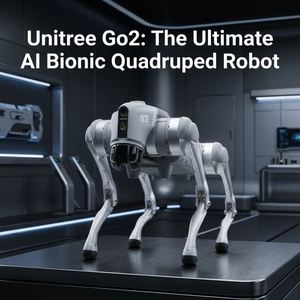 Nuevo Robot Cuadrúpedo Unitree Go2, Robot Biónico con IA, con LiDAR 4D L1 ISS 2.0, Seguimiento Lateral Inteligente para Investigación y Educación - Product Image 2
