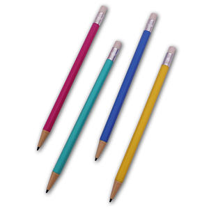 Cadeau promotionnel, kit de crayons à mine mécanique en plastique personnalisé pour enfants, filles, enfants - Product Image 1