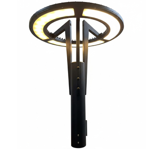 Lampe <span class=keywords><strong>de</strong></span> <span class=keywords><strong>Jardin</strong></span> Décorative à LED pour Poteau, AC 30W 50W, en Aluminium, pour Allée Urbaine, Blanc Chaud 3000K, IP65 IK08, Haute Luminosité - Product Image 2