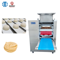 Diviseuse-rondeuse automatique à grande vitesse avec moteur, équipement de boulangerie en acier inoxydable pour la fabrication de pains à hot-dogs et de tortillas
