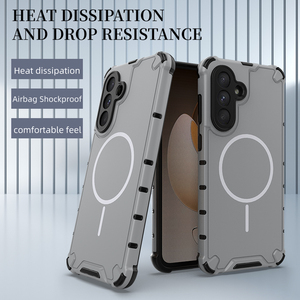Coque de <span class=keywords><strong>téléphone</strong></span> pour Samsung A36 avec dissipation de chaleur, charge sans fil, design luxueux, personnalisée, antichoc, TPU+PC, coque arrière - Product Image 2