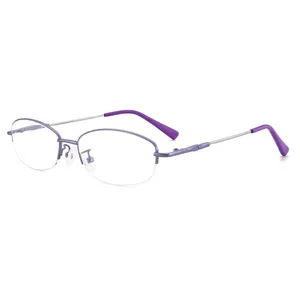 2020 Fashion bling salsa eyeglasses Memory stepper Titanium Optical eyeglasses frames