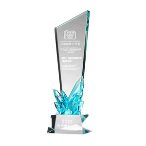 Placa de Cristal de Diseño Personalizado Colorida Honor of <span class=keywords><strong>Crystal</strong></span>, Trofeo de Cristal, Trofeos y Premios de Cristal con Diamantes de Arcoíris - Product Image 6