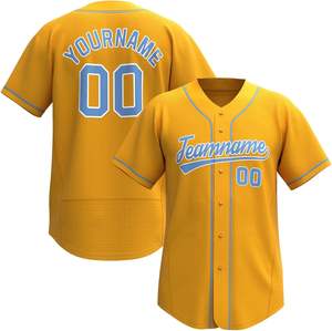 Camiseta de béisbol personalizada para jóvenes y mujeres, camisetas con botones personalizadas con estampado cosido, uniforme deportivo para hombres, mujeres y jóvenes - Product Image 1