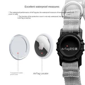 Collar para Perro con Localizador <span class=keywords><strong>Airtag</strong></span>, Antipérdida, Ecológico, de Nailon Reflectante, Impermeable, con Cubierta Transparente - Product Image 3