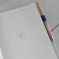 Carnet de notes A5 à couverture rigide en similicuir, imperméable, carnet de notes parfait pour un journal intime, planificateur personnalisable, carnet de Sublimation avec bande élastique