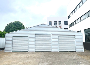 KJ 39ft X 39ft Prefab Kim Loại Khung Nhà Để Xe Nhà Kho Xây Dựng Đúc Sẵn Kho Lưu Trữ Xây Dựng Ngoài Trời Kim Loại Nhà Để Xe - Product Image 3