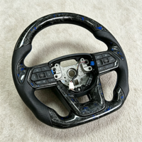 Volant universel en fibre de carbone pour Toyota Prius Tundra Tacoma Celica Rush Fj Cruiser Allion Premio LC300 Vios Harrier
