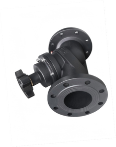 Vanne d'équilibrage statique VMF41.450Q, corps en fonte ductile, DN450 PN16, à brides, pour systèmes hydroniques CVC - Product Image 2