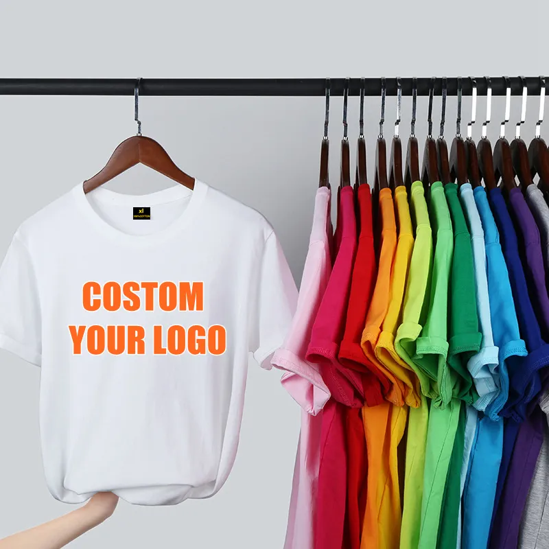 Free Samples Men's Clothes Big and Tall Plus Size T-shirt Wholesale Custom Sublimated Logo Casual Blanks Jersey