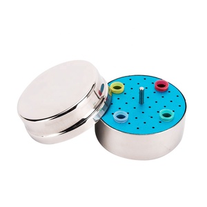 Roestvrijstalen Ronde Dentale Burs Desinfecterende Wortelkanaalreamers Sterilisatiedoos - Product Image 6