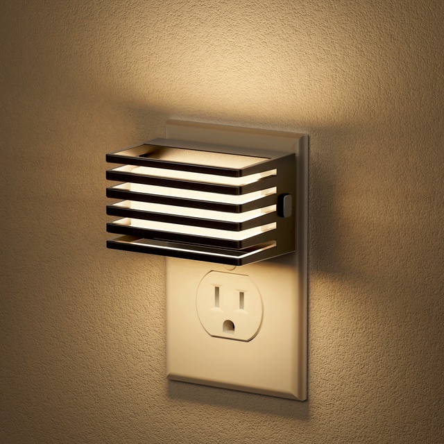 LOHAS mini Night Light 3000K Square Soft Night Lighting Decorative Plug in Night Light Lamps for Bedroom Bathroom Hallway