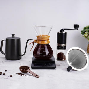 Ensemble de tasses à café arabes, coffret cadeau personnalisé avec logo, <span class=keywords><strong>cafetière</strong></span> à expresso manuelle d'extérieur, outils, kits - Product Image 5
