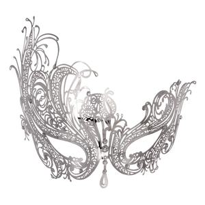 DAMAI Masquerade Máscara de metal con diamante para <span class=keywords><strong>mujer</strong></span> Rhinestone brillante Fiesta veneciana Noche Baile de graduación Máscara Bar <span class=keywords><strong>Disfraces</strong></span> Accesorio - Product Image 6