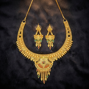 Micro Gold Plated Necklaces, Special Occasion, Traditional Jewelry, Gift for Her, Copper & Brass, <b>Collares</b> Micro Chapados En Oro - Product Image 1
