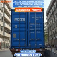 Expédition maritime Chine-USA, Canada, Europe, service porte-à-porte, LCL + Express, Top 10 des transitaires, assurance, support 24/7, marchandises dangereuses