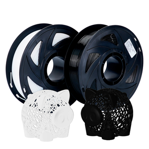 Filament PETG de haute qualité noir et blanc 1KG 1,75 mm pour imprimante 3D - Product Image 1