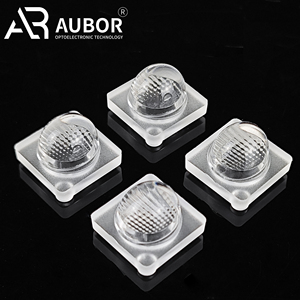 2025 vuông Silicone <span class=keywords><strong>LED</strong></span> ống kính quang học UV Silicone ống kính sử dụng cho sóng 200nm để 365nm khử trùng cho mực chữa đèn - Product Image 2