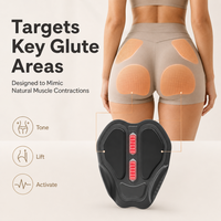 Appareil intelligent de musculation des fessiers à 9 modes et 20 niveaux d'intensité, pour le lifting et le remodelage des fesses, avec coussinet tonifiant pour les hanches