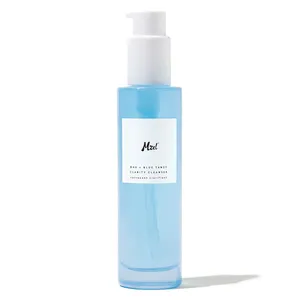 Vegan BHA Blue Tansy Clarity Cleanser - Deep Cleansing Gentle Exfoliation for Oily Combination Skin