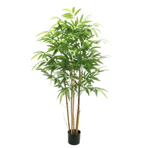 Arbre en bambou artificiel <span class=keywords><strong>porte</strong></span>-<span class=keywords><strong>bonheur</strong></span> en pot, 120 cm de haut, <span class=keywords><strong>plante</strong></span> artificielle <span class=keywords><strong>d</strong></span>'<span class=keywords><strong>intérieur</strong></span> pour la maison, le bureau, le salon, l'entrée - Product Image 3