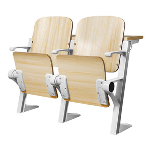 Sillas de Auditorio Modelo 740 con Asientos de Madera para Escuelas y Hospitales - Product Image 4