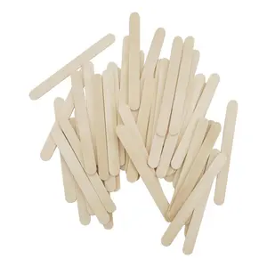 Manufacturer Eco Friendly Natural Tongue Depressor Wooden Ice Cream Sticks
