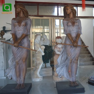 Hotel <strong>Life</strong> <strong>Size</strong> Metal Bronze Casting Beautiful Lady Figure <strong>Statue</strong> - Product Image 1