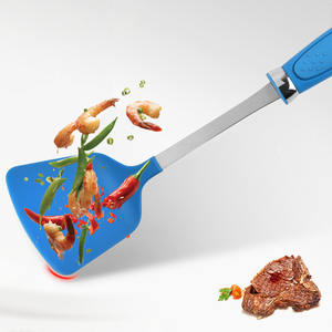 Venta al por mayor <span class=keywords><strong>cocina</strong></span> televisión utensilios <span class=keywords><strong>de</strong></span> nailon herramientas Skimmer cucharón tornero cuchara espátula conjunto - Product Image 5