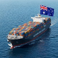 Logistique générale aérienne/maritime DDP/DDU Chine-Australie avec double dédouanement porte-à-porte