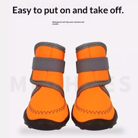 Nouvelles Chaussures Classiques de Luxe pour Chien, Imperméables et Lumineuses, Tailles S/M/L, pour Sports de Plein Air et Alpinisme, Antidérapantes
