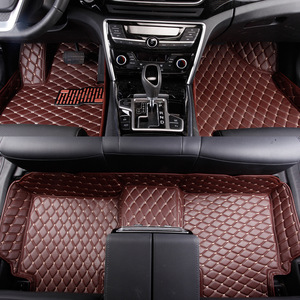 Tappetini per Auto in Pelle PVC 5D di Lusso Originali per <span class=keywords><strong>Karoq</strong></span>/Kamiq Alfombrillas de Coche de Alta Calidad - Product Image 4