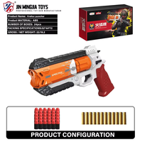 Pistolet Blaster YIERLE 3311D, jouets pour enfants, lanceur de balles en plastique souples, pour les enfants de 14 ans et plus, boîte de couleur