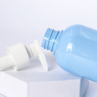 Vente chaude PET Matériel 500ml Rond Épaule Bouteille Shampooing En Plastique Emballage Bouteille Vide Gel Douche Bouteille