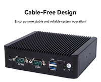 Mini PC Nano de Fábrica, Celeron N2840 J1800 J1900, 2 LAN, DDR3, HD-MI, DP, Compatible con Windows 10, Windows 11, Linux, Thin Client