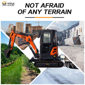 Mini Excavator 3.5 Ton Compact Crawler Diesel <span class=keywords><strong>Digger</strong></span> Multifungsi untuk Kebun Rumah, Pertanian, dan Penggalian Parit yang Dapat Disesuaikan - Product Image 5