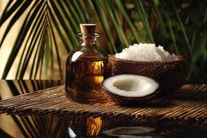 Aceite de Coco de Primera Calidad, Natural, Virgen, Prensado en Frío, Aceite de Cocos Nucifera para Cosméticos, Cuidado de la Piel, Cuidado del Cabello y Aplicaciones Culinarias - Product Image 4