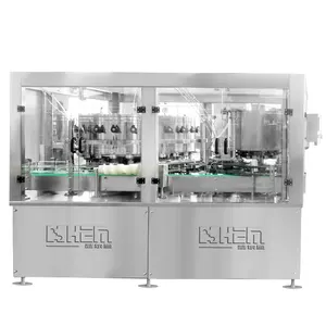 Liquid can filler/orange juice beer canning filling full line/Aluminum can packing machine