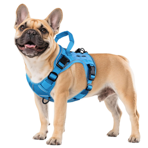 <b>Pet</b> Tactical Sport Fashion Chest <b>Harness</b> Waterproof Anti-Shock Adjustable Multi-Function Leash for Larger Dogs - Product Image 5