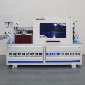 เครื่องตัดขอบ PVC ความเร็วสูงแบบอัตโนมัติเต็มรูปแบบ สำหรับไม้ ไม้อัด MDF เมลามีน เครื่องปิดขอบแบบพกพาจากจีน - Product Image 1