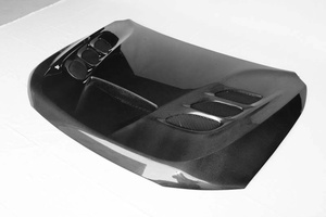 Cofano in Vera Fibra <span class=keywords><strong>di</strong></span> Carbonio Stile Viper per Dodge Durango SRT SXT RT GT 2011-2024 - Product Image 2