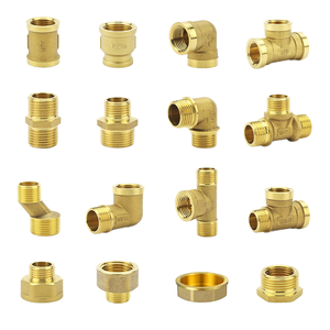 Оптовая продажа из Китая, 1/2 дюймов, газовая латунная компрессионная труба, фитинги, соединитель, металлический Пневматический фитинг для воздушного газового шланга - Product Image 5