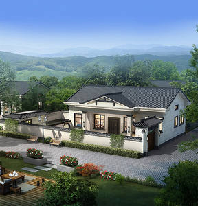 Maisons préfabriquées en acier de style européen 2023, villas de luxe, faciles à assembler - Product Image 4