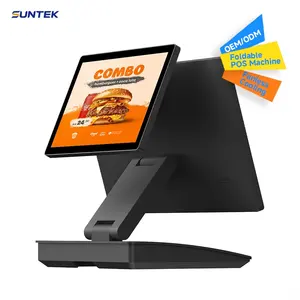 Terminal de <span class=keywords><strong>paiement</strong></span> par carte IC sans contact sécurisé pour restaurant, matériel de point de vente innovant Suntek, écran tactile, 8 mm d'épaisseur - Product Image 1
