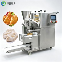 Machine de formage et de fabrication entièrement automatique multifonctionnelle pour grandes empanadas, samosas, momos, manti, rouleaux de printemps et raviolis