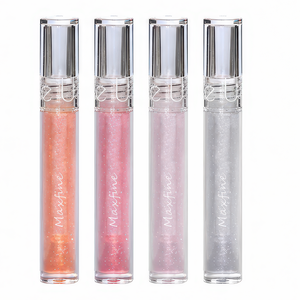 Huile à lèvres vegan OEM ODM avec logo personnalisé, effet scintillant cristallin, lèvres pulpeuses, ne colle pas au verre, aspect naturel, lèvres brillantes - Product Image 1