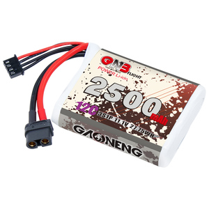 Batería de Iones de Litio GNB GAONENG 3S 2500mAh 11.1V 12C XT60 18650 para Autos RC Sonic Model Baby AR Wing Pro - Product Image 1